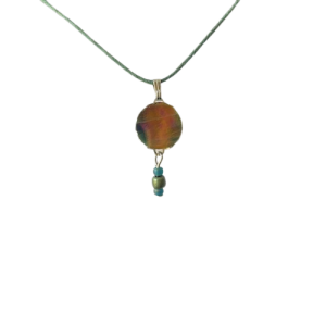 Petit collier rond et perles assorties (argent/or) :: Collection basique