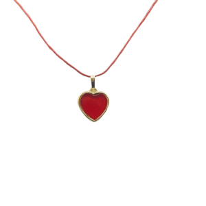 Petit collier coeur (argent/or) :: Collection basique