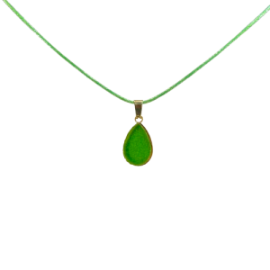 Collier goutte (argent/or) :: Collection basique
