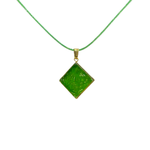 Collier losange (argent/or) :: Collection basique